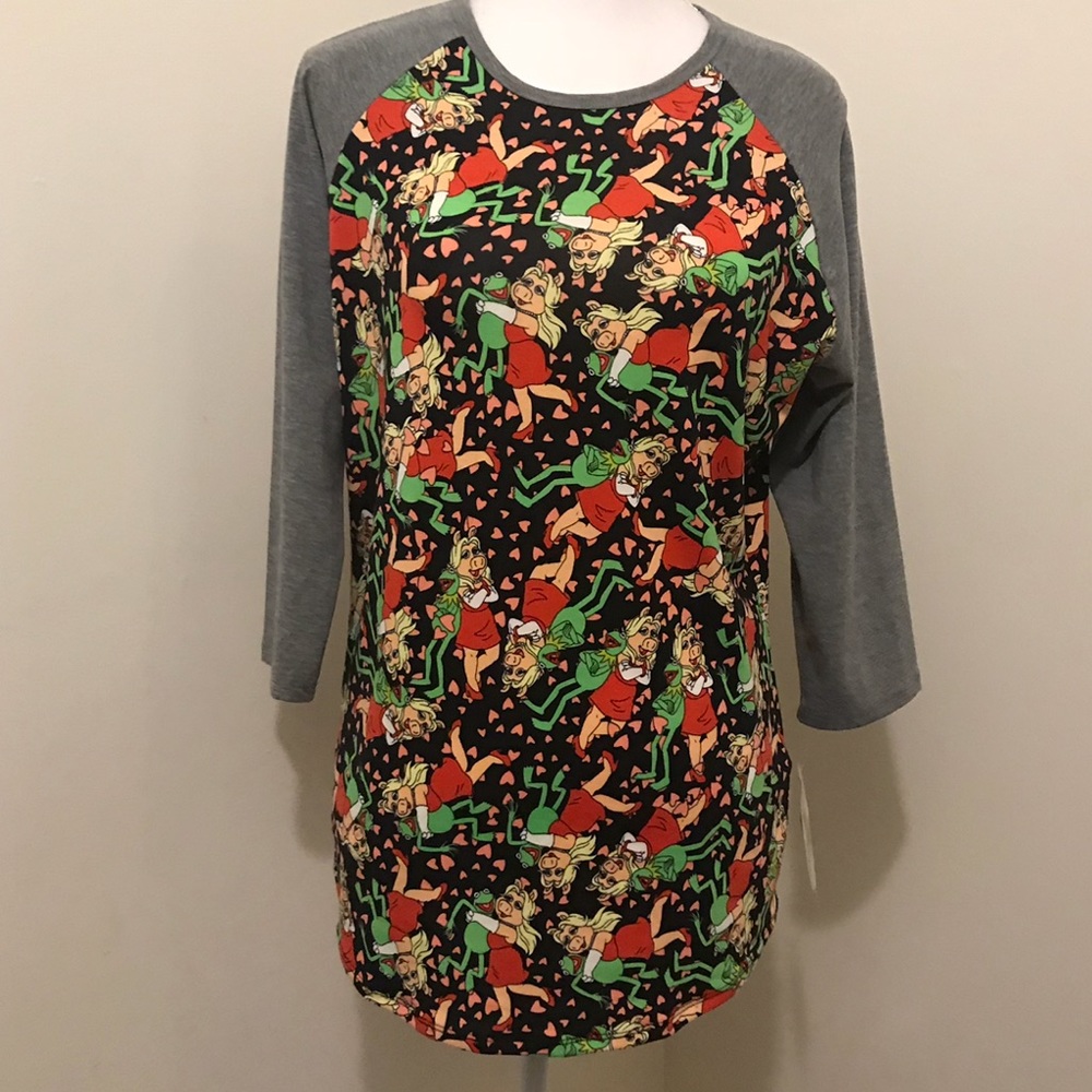 M Disney LuLaRoe Miss Piggy Kermit Randy